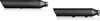 Black Slash Cut Slip On Exhaust - 14-16 Harley Sportster Black Slash Cut Slip On Exhaust - 14-16 Harley Sportster