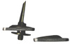 Woodys Angled Aluminum Support Plate 7mm 96 Pack - Angled support plates for Woodys studs, 7mm, 96 pack