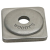 Woody's Grand Digger Support Plates 12Pk Aluminum Natural