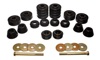 Black Body Cab Mount Set Fits 73-80 GM C/K-10/20/30 C/K1500/2500/3500