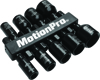 Motion Pro Magnetic Nut Driver Set Metric 9 Pc Black