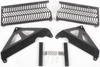 Aluminum Radiator Guard Black - For 09-14 Kawa KLX250S Aluminum Radiator Guard Black - For 09-14 Kawa KLX250S