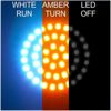 Letric Lighting Bullet Style Switchback LED Inserts White/Amber