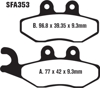 Standard Organic Brake Pads