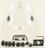 National Cycle Deflector Screen DX Clear 1"