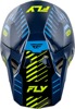 Fly Racing Formula CP Slice Helmet Navy/Hi-Vis/White XS - ECE/DOT approved lightweight helmet