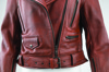 Original Kuryakyn Arabian Spice Leather Jacket Red Womens XL - Womens XL red leather jacket by Kuryakyn