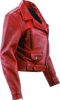 Original Kuryakyn Arabian Spice Leather Jacket Red Womens XL - Womens XL red leather jacket by Kuryakyn