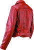 Original Kuryakyn Arabian Spice Leather Jacket Red Womens XL - Womens XL red leather jacket by Kuryakyn