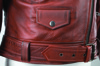 Original Kuryakyn Arabian Spice Leather Jacket Red Womens XL - Womens XL red leather jacket by Kuryakyn