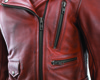 Original Kuryakyn Arabian Spice Leather Jacket Red Womens XL - Womens XL red leather jacket by Kuryakyn
