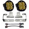 Baja Designs Amber Fog Light Pocket Kit Fits 2018+ Wrangler JL Rubicon