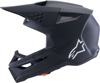 Alpinestars SM3 Solid Helmet Matte Black Small - Matte black SM3 helmet, size small