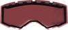 Fly Racing Dual Lens with Vents Silver Mirror Rose Adult - Dual lens for goggles, silver mirror/rose tint