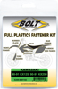 Full Plastic Fastener Kit - For 90-91 Kawasaki KX125 & KX250