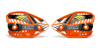 Cycra Probend CRM Ultra Hand Shields Orange