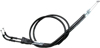 Motion Pro Throttle Push-Pull Cable Set Black For Kawasaki KLR650 2008-2015 - Throttle cable set for Kawasaki KLR650 2008-2015