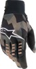 Alpinestars SMX-E Gloves Black/Camo/Sand Small - Off-road MX gloves, Black/Camo/Sand, Small