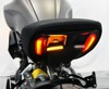 New Rage Cycles Rear Turn Signals Black Fits 19-24 Ducati Diavel 1260