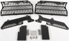 Aluminum Radiator Guard Black - For 08-16 KTM Aluminum Radiator Guard Black - For 08-16 KTM