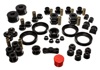 Energy Suspension Hyper-Flex Master Bushing Set Black Fits 99-00 Civic Si