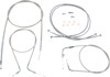 Cable and Line Kit 15"-17" Bar - For 07-15 Yamaha V-Star 1300 Cable and Line Kit 15"-17" Bar - For 07-15 Yamaha V-Star 1300