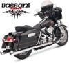 4" Chrome Megaphone Dual Slip On Exhaust Per 4" Chrome Megaphone Dual Slip On Exhaust Per