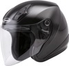 GMAX OF-17 Open-Face Helmet Gloss Black Small