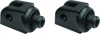 Kuryakyn Splined Adaptor Black Pair
