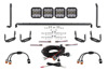 SS5 Stealth Grille LED 4-Pod Kit Pro White Combo Fits 14-23 Toyota 4Runner