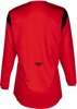 Fly Racing Youth Kinetic Stoke Jersey Red/Black Large - Youth Large Red/Black offroad jersey
