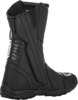 Fly Racing Milepost Boots Black Size 12 - Street riding boots Black US 12