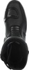 Fly Racing Milepost Boots Black Size 12 - Street riding boots Black US 12