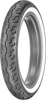 D401 Front Tire 100/90-19 57H Bias TL Wide White Wall D401 Front Tire 100/90-19 57H Bias TL Wide White Wall