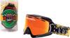 "Ice Cold" Beer Goggles - Foamy - Red Mirror Lens - Cold Riding Goggle "Ice Cold" Beer Goggles - Foamy - Red Mirror Lens - Cold Riding Goggle