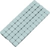 BikeMaster Square Wheel Weights Adhesive 1/4oz Silver - Adhesive 1/4oz wheel weights, silver, 1 strip