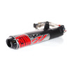 Big Gun EVO U Slip-On Exhaust Black Fits 04-07 Yamaha Rhino 660