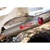 Big Gun EVO R Dual Full Exhaust Red End Cap Fits 06-14 Yamaha Raptor 700