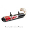 Big Gun EVO U Slip-On Exhaust Black Fits 11-15 Can-Am Commander 800 1000 MAX