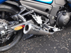 Brock's Alien Head 2 Polished Full Exhaust Silver Fits Kawasaki ZX14R