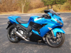 Brock's Alien Head 2 Polished Full Exhaust Silver Fits Kawasaki ZX14R