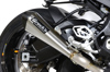 Brock's CT Megaphone Titanium Full Exhaust Silver Fits 15-16 BMW S1000RR