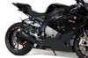 Brock's Alien Head 2 Black Full Exhaust Fits 15-18 BMW S1000RR