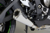 Brock's Alien Head 2 Full Exhaust Polished Fits 16-17 Kawasaki ZX10R