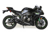 Brock's Alien Head 2 Black Full Exhaust Fits Kawasaki ZX10R