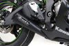 Brock's Alien Head 2 Black Full Exhaust Fits Kawasaki ZX10R
