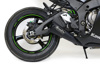Brock's Alien Head 2 Black Full Exhaust Fits Kawasaki ZX10R