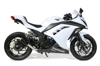 Brock's VZ9 Veloce Electro-Black Full Exhaust Fits 13-17 Kawasaki Ninja 300 Brock's VZ9 Veloce Electro-Black Full Exhaust Fits 13-17 Kawasaki Ninja 300