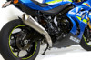 Brock's Predator Titanium Full Exhaust Silver Fits Suzuki GSXR1000