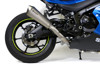 Brock's Predator Titanium Full Exhaust Silver Fits Suzuki GSXR1000